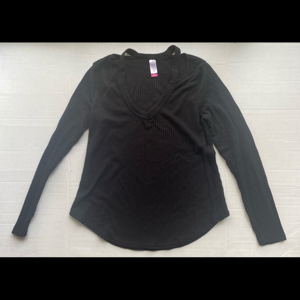No Boundaries Black Long Sleeve Shirt